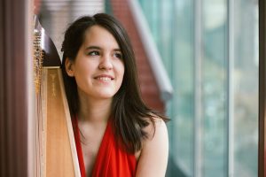 Lenka Petrovic, Serbia First Prize Winner of the 20th International Harp Contest in Israel, 2018 Lenka will play at the Opening Concert on 4 October 2021